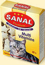 Sanal cat premium 40tbl pašaro priedas katėms